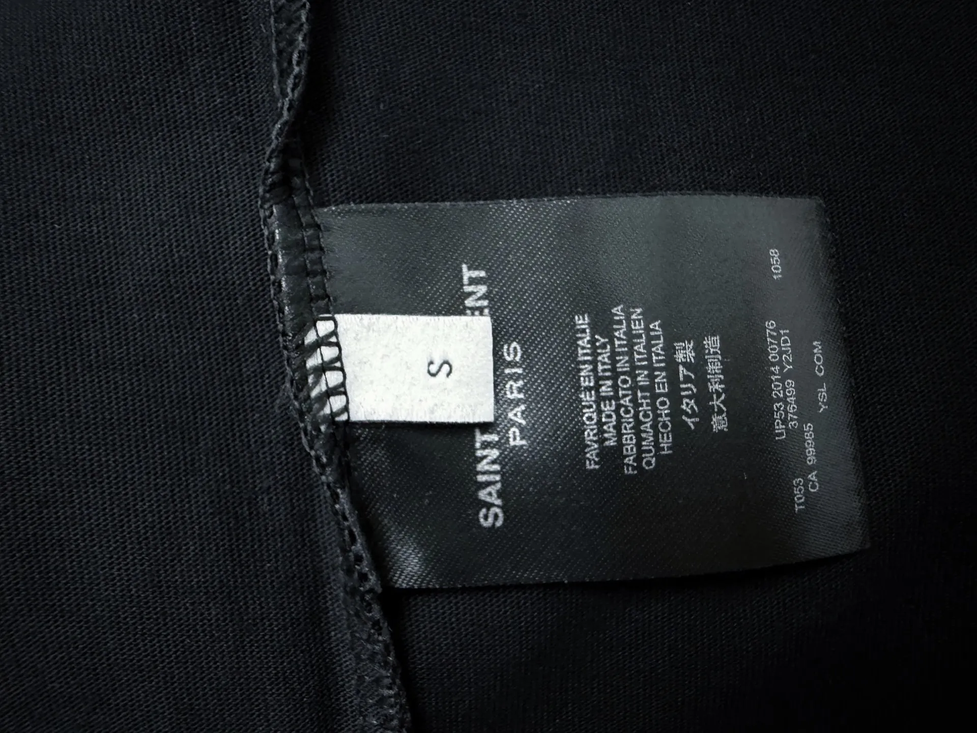 ￼ P85 【YSL】 Classic t Same Style！ Classic 280 ! ， ，os ， ， Same Style。 ：Black，White Size：XS-L
